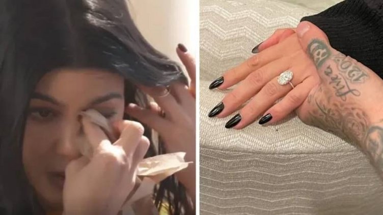 Ağlayarak anlattı! Kourtney Kardashian milyon dolarlık yüzüğünü kırdı