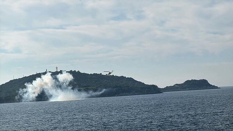 Donanmamızdan Ege’de gövde gösterisi! Mavi Vatan-2025 Tatbikatı’nın seçkin gözlemci günü başladı