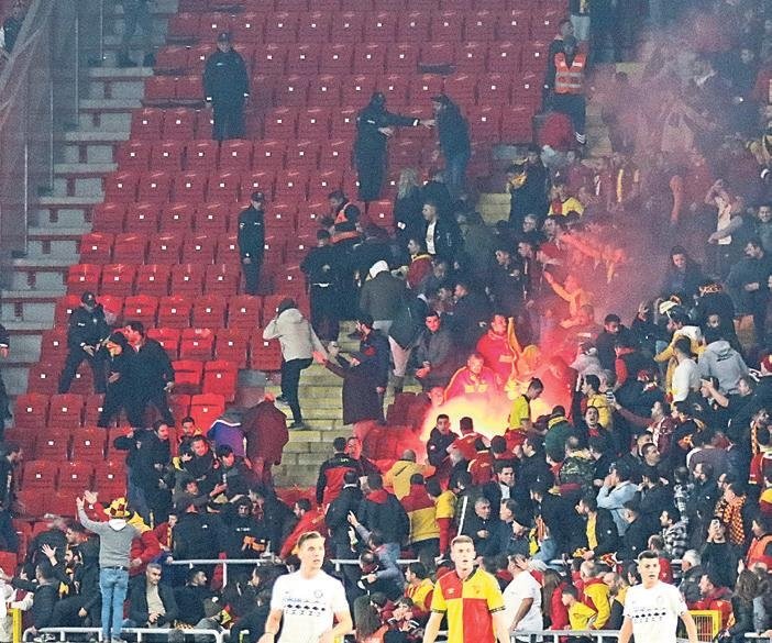 Sanki savaşa gitmişler!