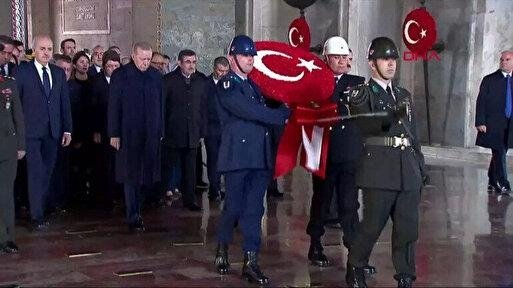 Mustafa Kemal Atatürk’ün vefatının 85’inci yılı: Başkan Erdoğan ve devlet erkanından Anıtkabir ziyareti