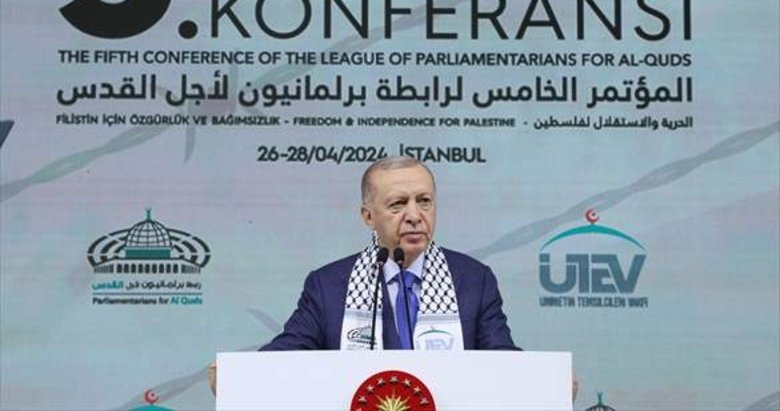 Başkan Erdoğan’dan Kudüs Konferansı’nda önemli açıklamalar: Netanyahu Gazze kasabıdır