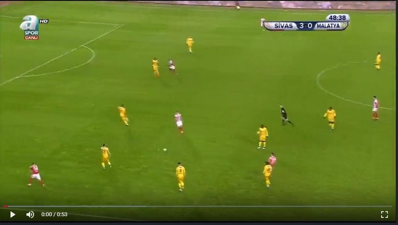 Sivasspor 4 - 0 Yeni Malatyaspor! Golleri izlemek için tıklayın