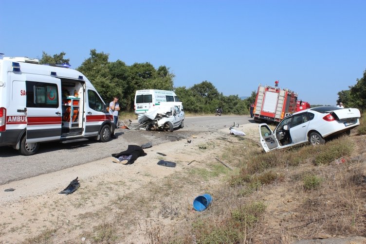 Çanakkale’deki kazada can pazarı: 2 ölü, 2 ağır yaralı