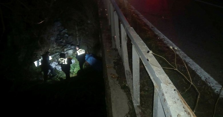 Kütahya’da dereye düşen motosikletin sürücüsü öldü