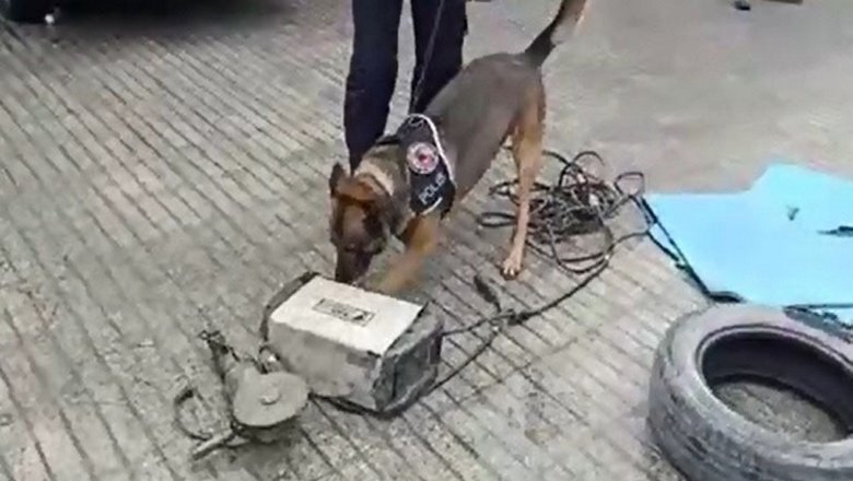 Kaynak makinesinden uyuşturucu çıktı; 1 tutuklama