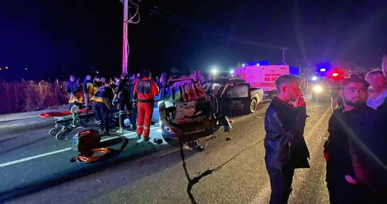 Muğla’da araçlar birbirine girdi: Kaza yerine çok sayıda ambulans sevk edildi