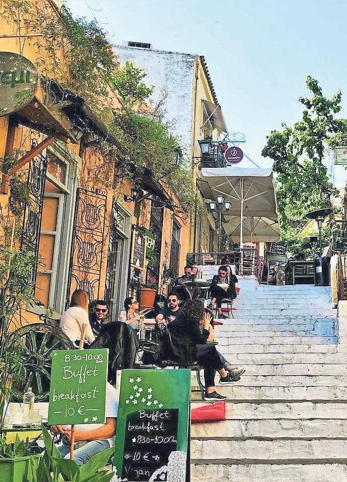 Modern ruhlu antik şehir: Atina