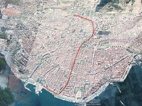 1 kilometrelik tramvay yolu mahalleliye çok görüldü