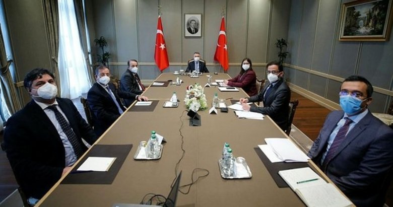 Cumhurbaşkanlığı Külliyesi’nde yerli aşı toplantısı!