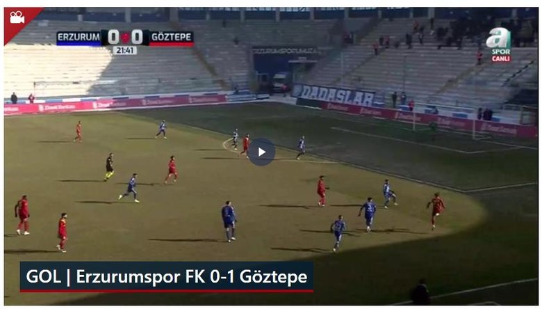 3 puan Göz-Göz’ün! Erzurumspor FK 0-1 Göztepe FK | MAÇ SONUCU