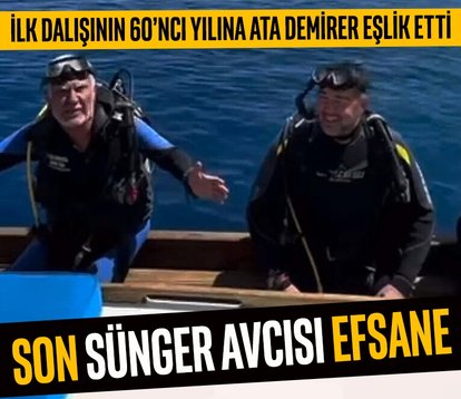 Ata Demirer efsanevi süngerciye eşlik etti