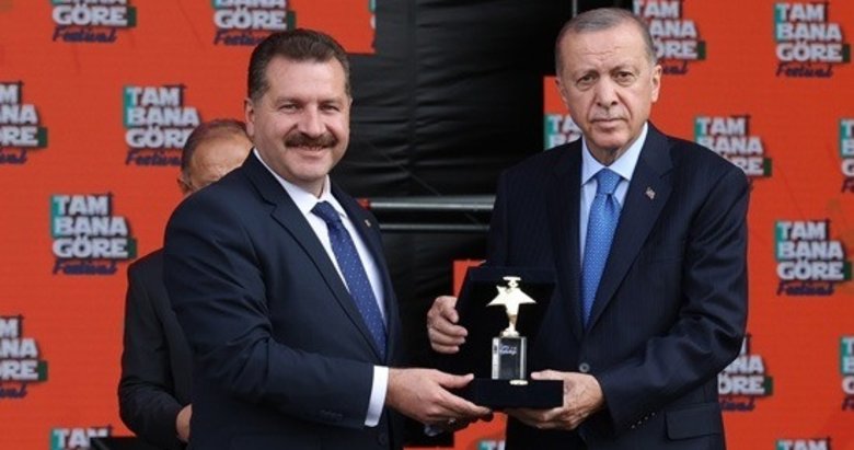 Başkan Erdoğan’dan Yılmaz’a Genç Belediye ödülü