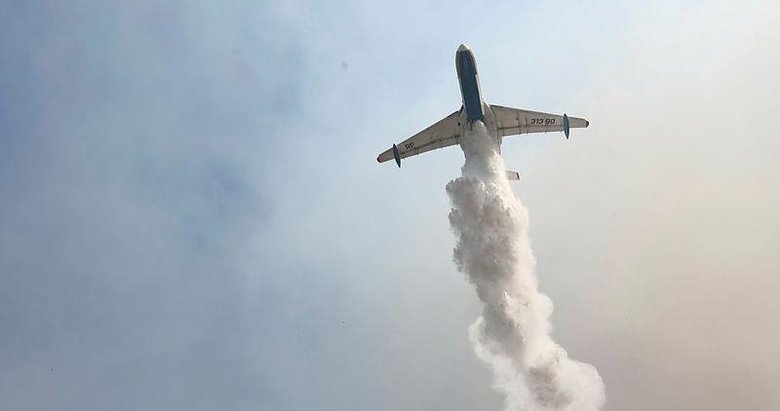 Antalya ve Muğla’da orman yangınlarına 13 uçakla müdahale ediliyor