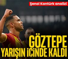 Göztepe, yarışın içinde kaldı