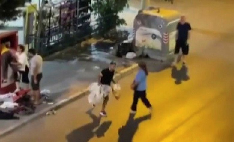 İzmir’deki giysi kutusu talanında 4 tutuklama