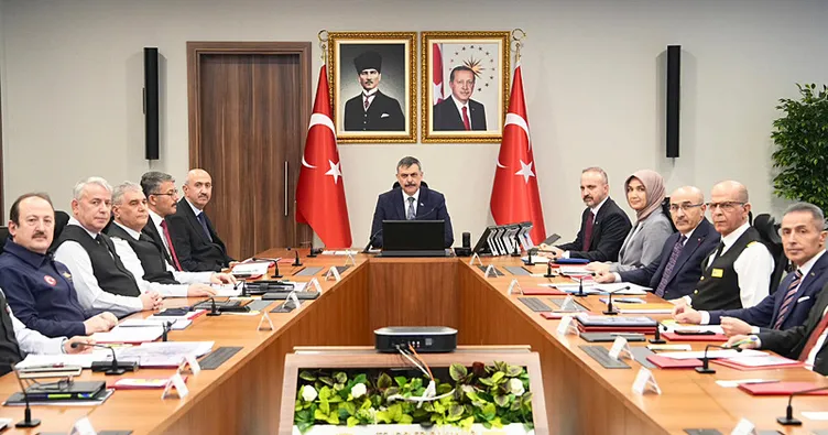 İçişleri Bakanı Çiftçi başkanlığında Sınır Güvenliği Toplantısı yapıldı