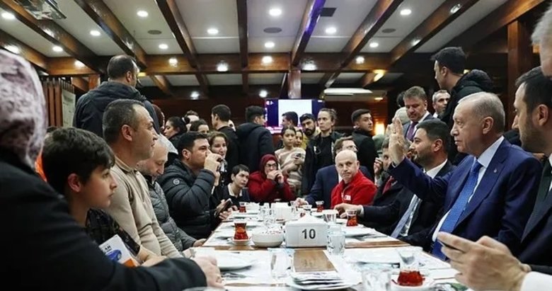 Başkan Erdoğan’dan geceyi dışarda geçirenlere sürpriz ziyaret