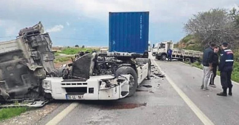 İzmir’de feci kaza: 1 ölü