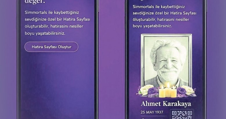 ‘Dijital Anma’ Platformu simmortals erişime açıldı