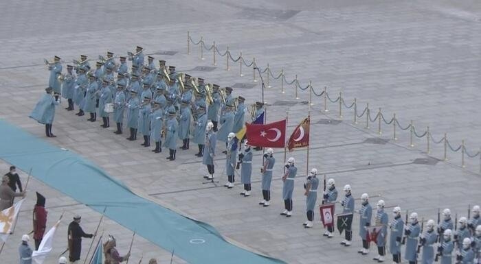 Bosna Hersek heyeti Ankara’da! Başkan Erdoğan resmi törenle karşıladı