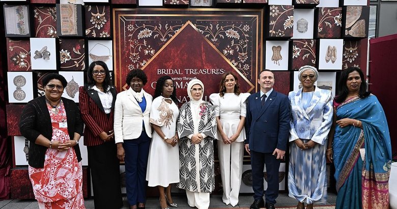 Emine Erdoğan, New York’ta Türk çeyiz geleneğini dünyaya tanıttı