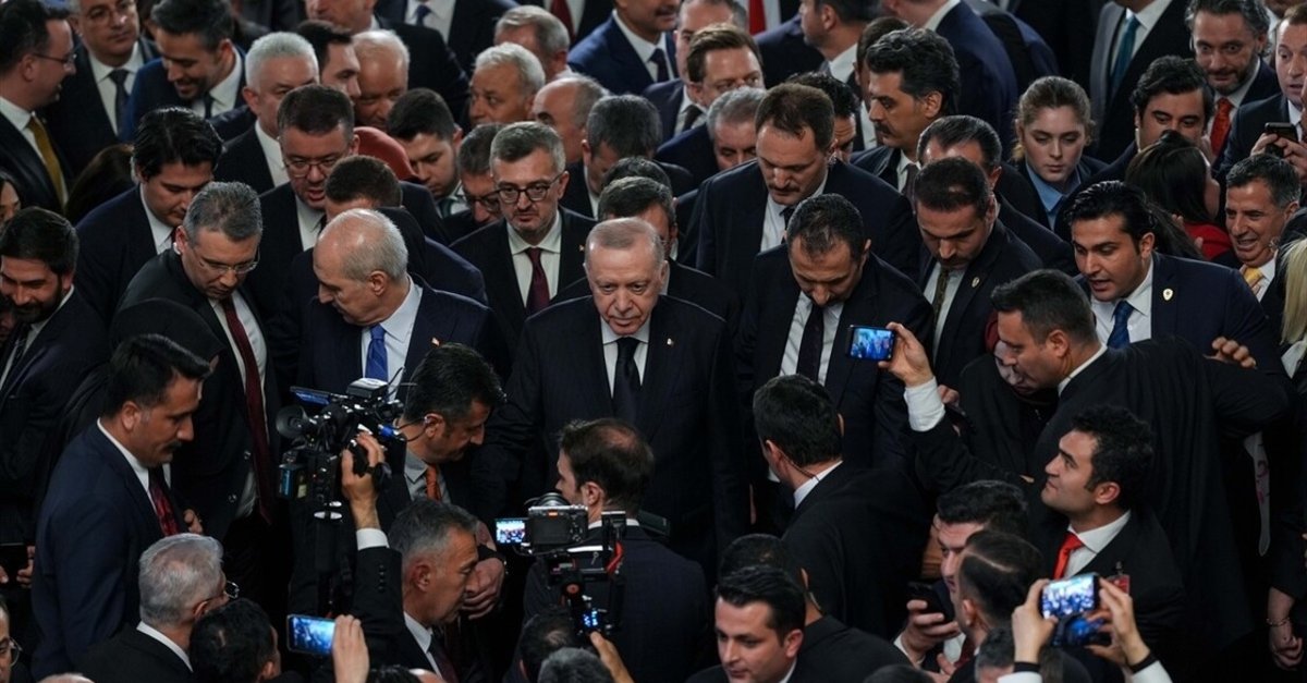 TBMM 23 Nisan resepsiyonu’nda güzel tablolar