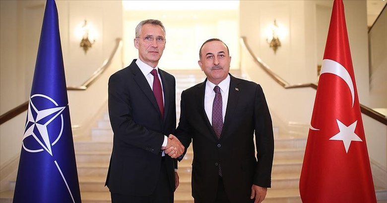 Bakan Çavuşoğlu ile NATO Genel Sekreteri Stoltenberg arasında önemli görüşme