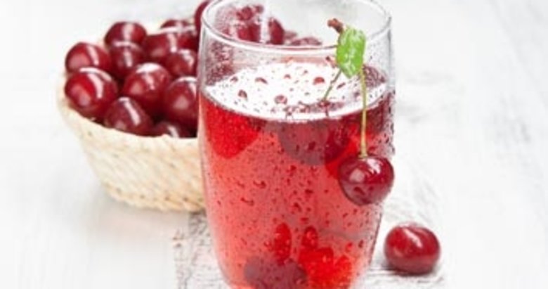 Gut atağını azaltmak için, vişne suyu için