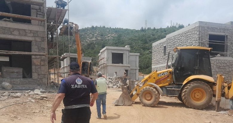 Muğla Bodrum’da inşaat yasaklarına uymayanlara milyonlarca liralık ceza