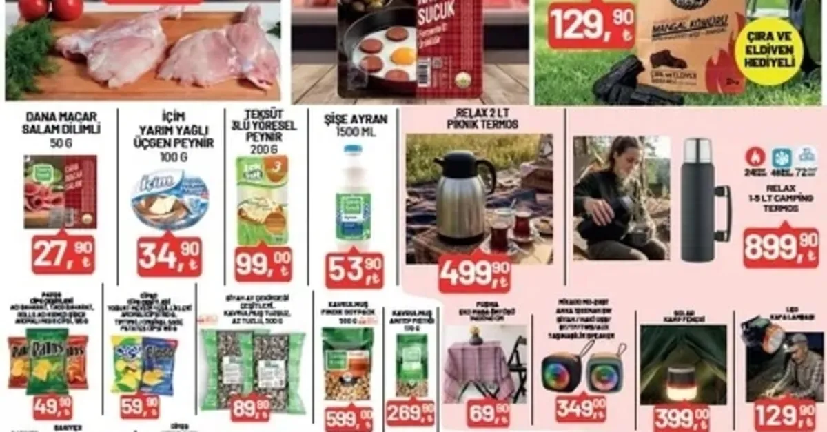 Tarım Kredi Kooperatif Marketleri, 28 Nisan - 4 Mayıs 2026 tarihleri arasında geniş indirim kampanyası başlattı