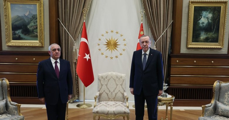 Başkan Erdoğan, Azerbaycan Başbakanı Asadov’u kabul etti