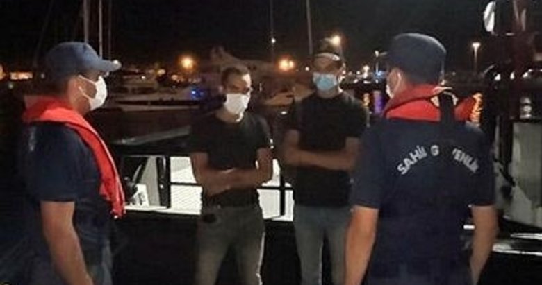 Çeşme açıklarında ticari gemide 2 göçmen yakalandı