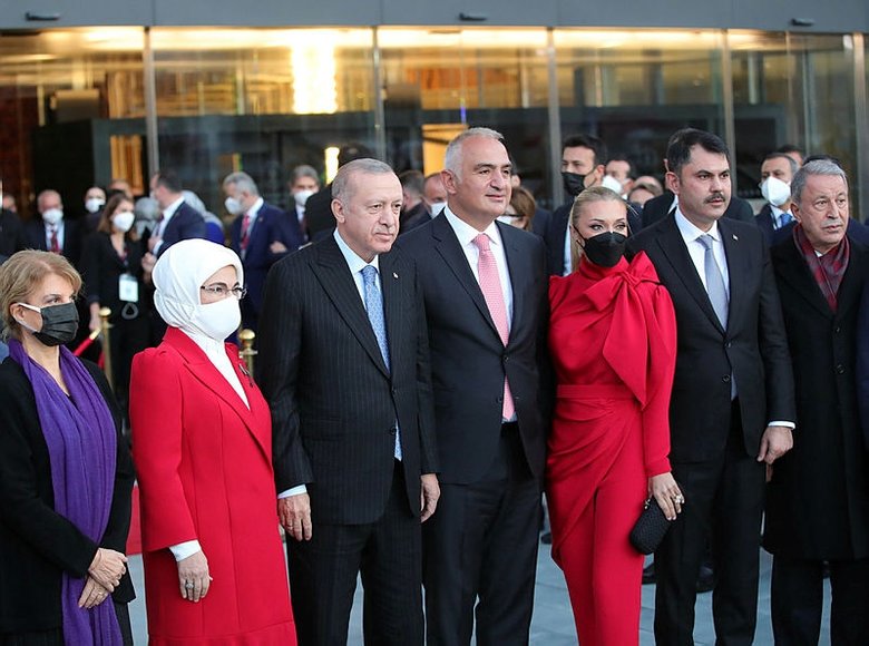 Cumhurbaşkanı Erdoğan yapımı tamamlanan AKM’yi hizmete açtı