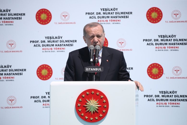 Son dakika: Başkan Erdoğan Prof. Dr. Murat Dilmener Acil Durum Hastanesi’ni açtı