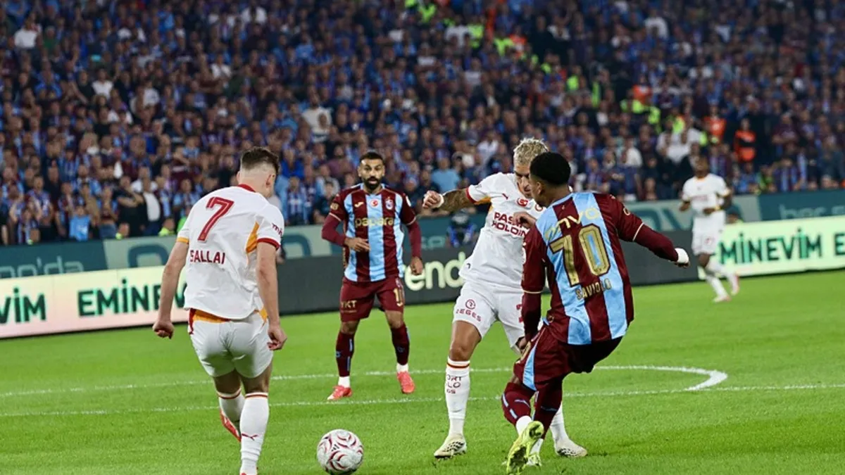 Trendyol Süper Lig: Trabzonspor, 6. Haftada Galatasaray'ı 4-0 Mağlup Etti
