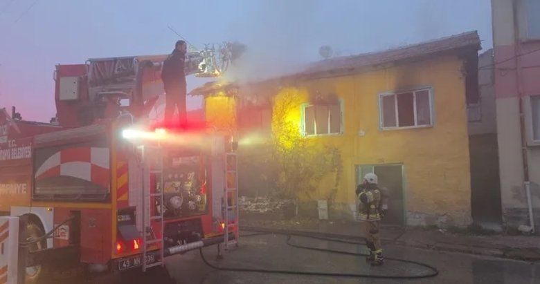 Kütahya’da feci olay! Yaşlı adam evindeki yangında can verdi