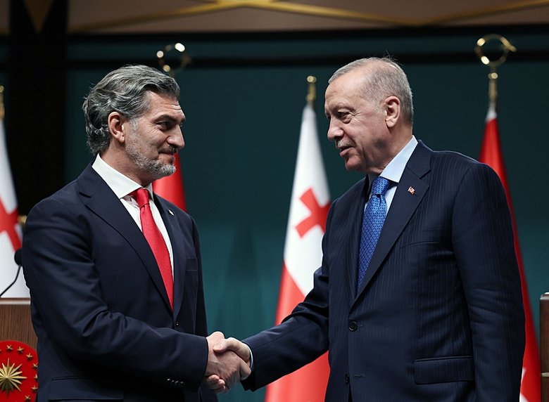 Kavelashvili’yi konuk eden Başkan Erdoğan’dan önemli açıklamalar