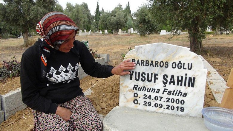 Sırtında içi taş dolu çantayla ölüme böyle gitti!