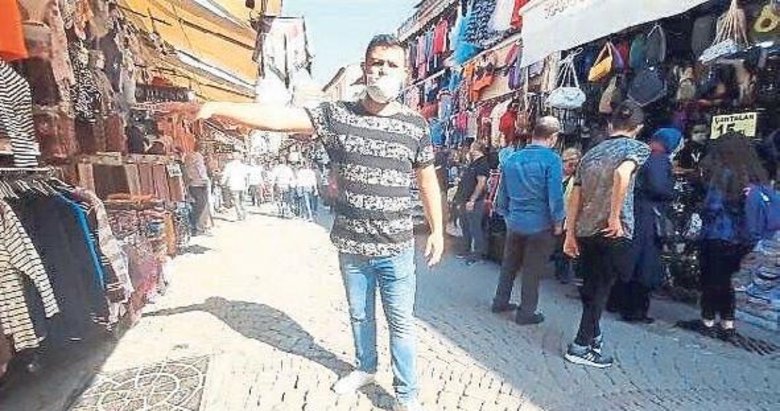 Kemeraltı Çarşısı’nda hanutçu rahatsızlığı