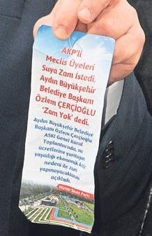 Aydın’da broşür krizi
