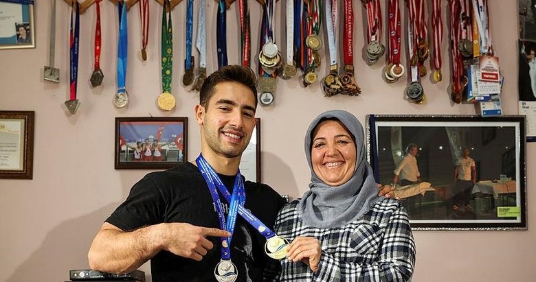 Dünya şampiyonu milli cimnastikçi İbrahim Çolak’ın en büyük destekçisi ailesi
