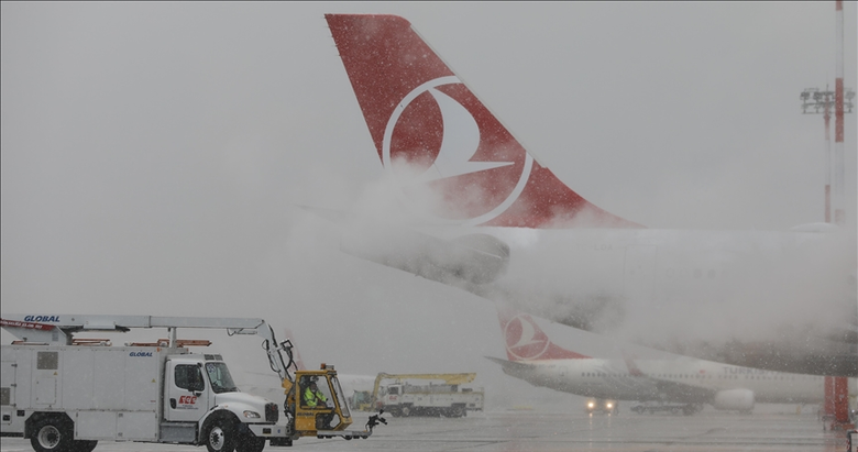 THY’nin New York uçuşlarına olumsuz hava engeli