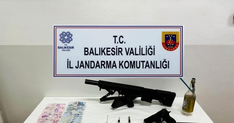 Balıkesir’de uyuşturucu operasyonu!