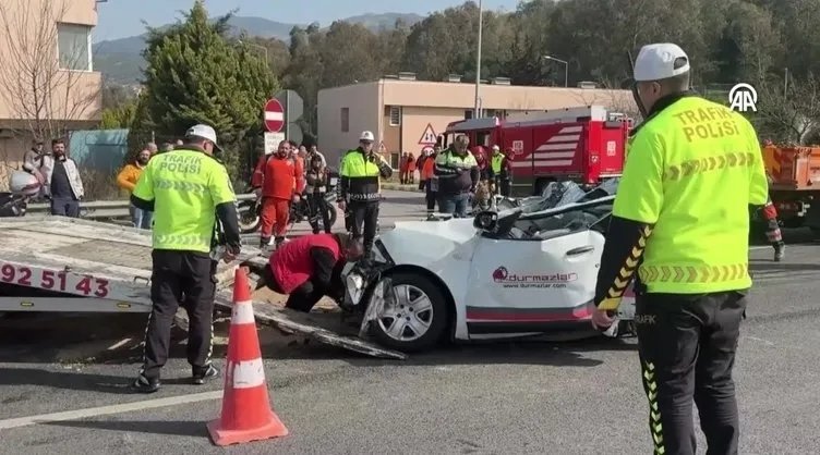 İzmir’de facia! İki tırın arasında sıkışarak can verdi