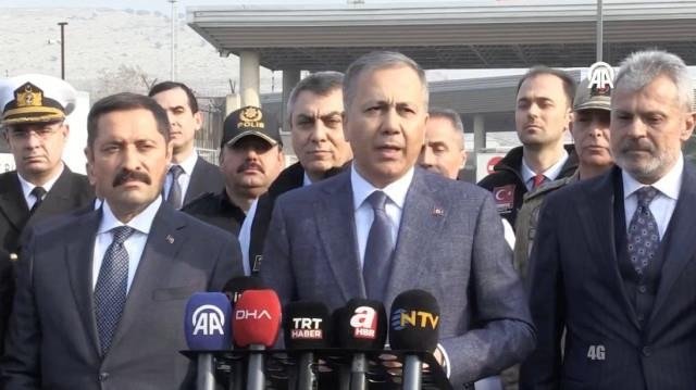 Bakan Yerlikaya Cilvegözü Sınır Kapısı’nda açıkladı: Son 1 ayda kaç Suriyeli ülkesine döndü?