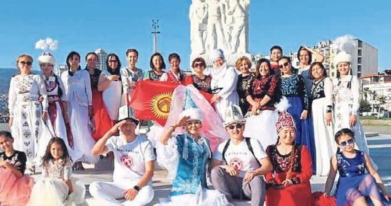 Kırgız kadınları İzmir’de dernek kurdu