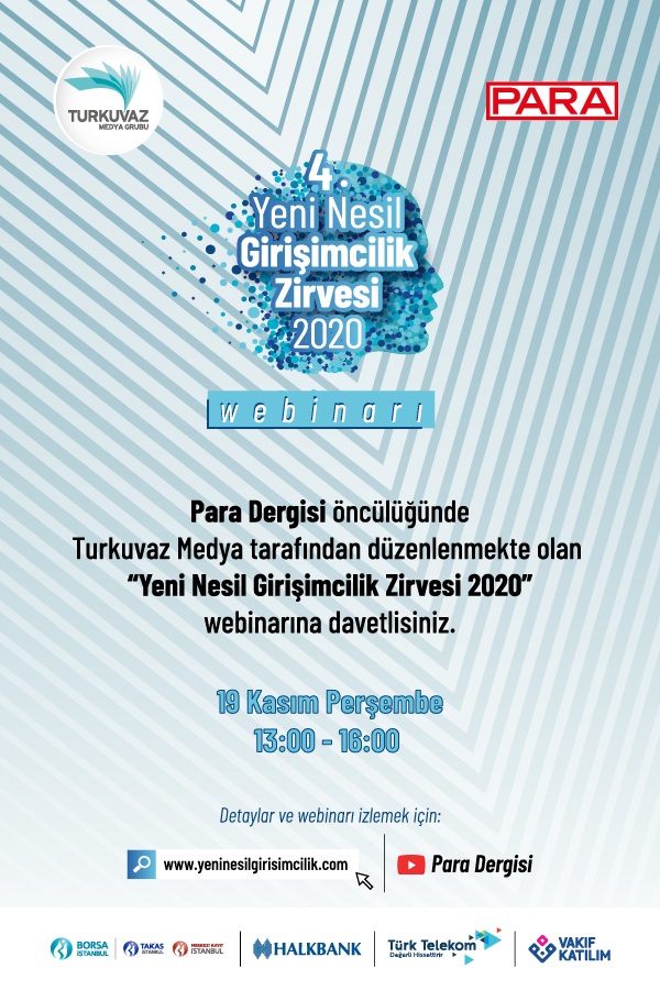 Yeni Nesil Girişimcilik Zirvesi ’Pandemi Sonrası Girişimciliğin Geleceği’ için toplanacak