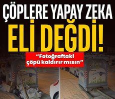 İzmir’de çöpleri yapay zekaya toplattılar