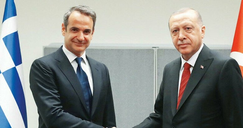 Son dakika: Başkan Erdoğan ile Yunanistan Başbakanı Miçotakis görüştü