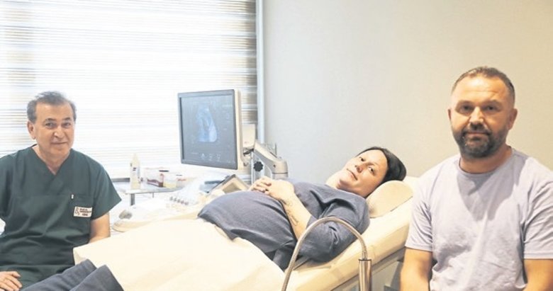Anne karnında lazer tedavisiyle hayata tutundu